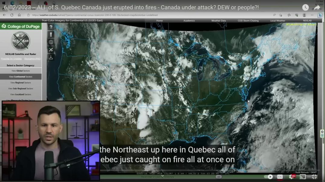 Canada Under ATTACK? Wildfires IGNITE Simultaneously in CLEARSKIES