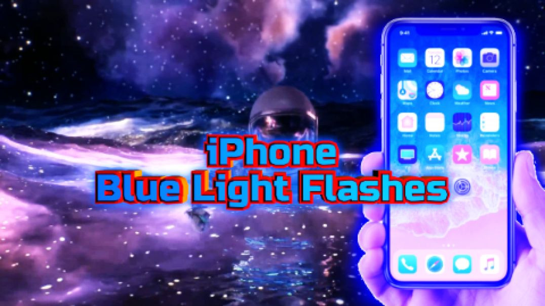 iPhone Blue Light Flashes – Are you having a HARD TIME SLEEPING OR JUST STRESSED OUT?