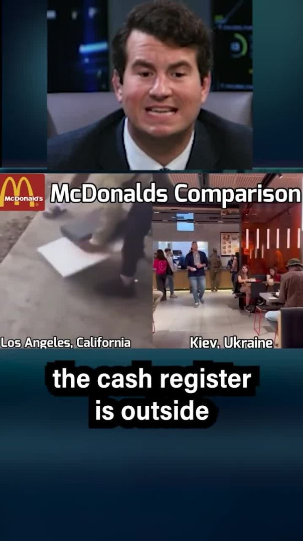 SHOCKING: Comparing McDonalds in Los Angeles vs Ukraine