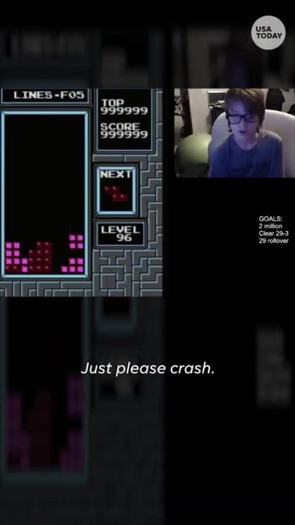 Teen first to beat Tetris with kill screen on NES