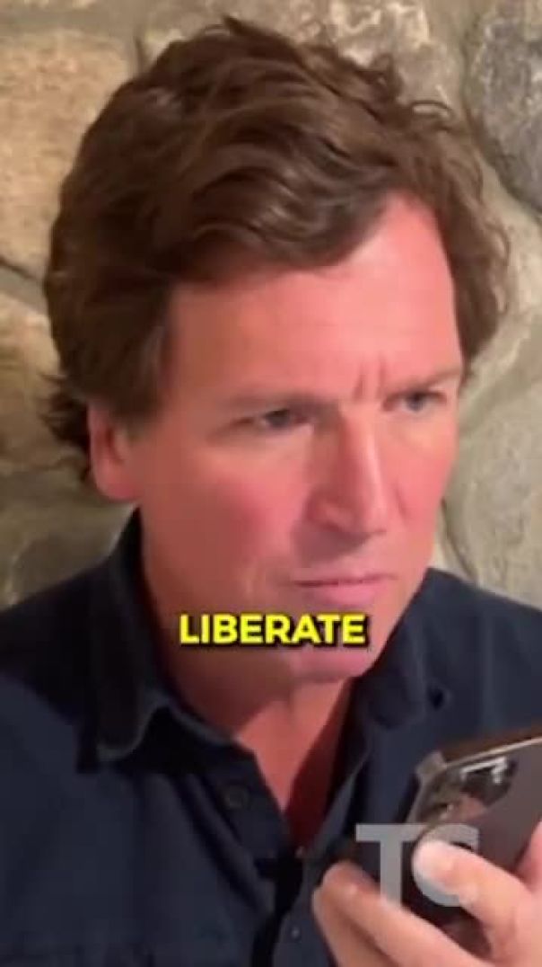 ⁣"We Are Coming To Liberate Canada" - Tucker Carlson Calls The Canadian Media Line