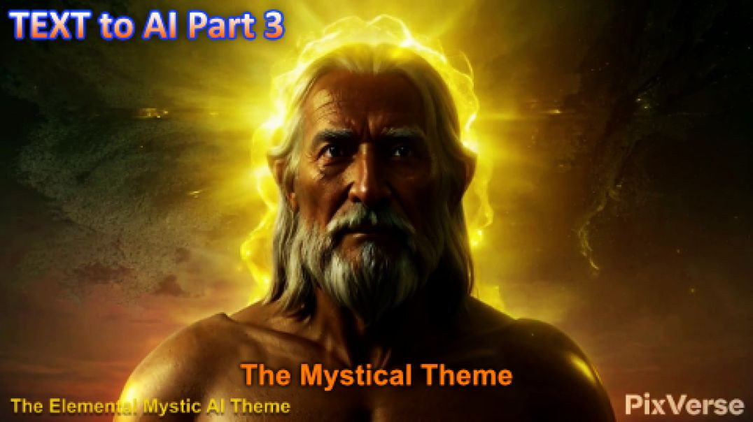 TEXT to AI Part 3 - The Mystical Ancient Ones Theme