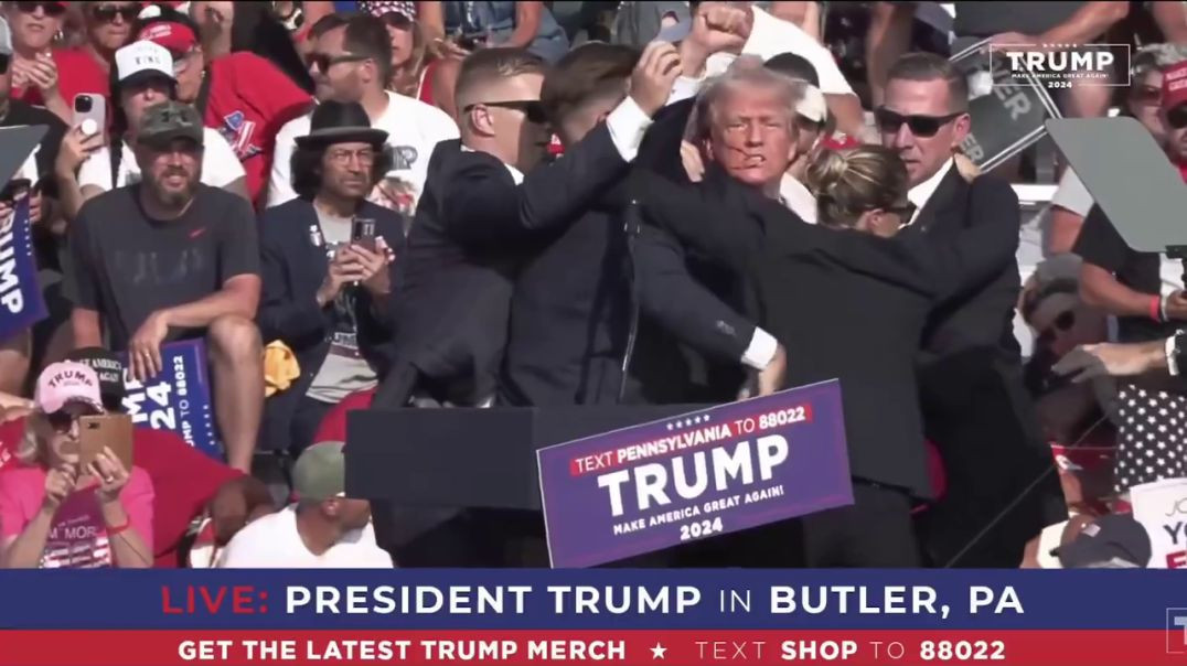 Donald Trump Assassination Attempt July 13, 2024, in Butler, PA
