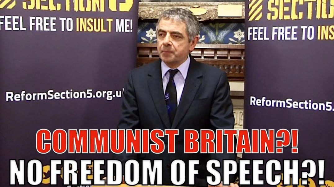 ⁣Rowan Atkinson on free speech in 2012