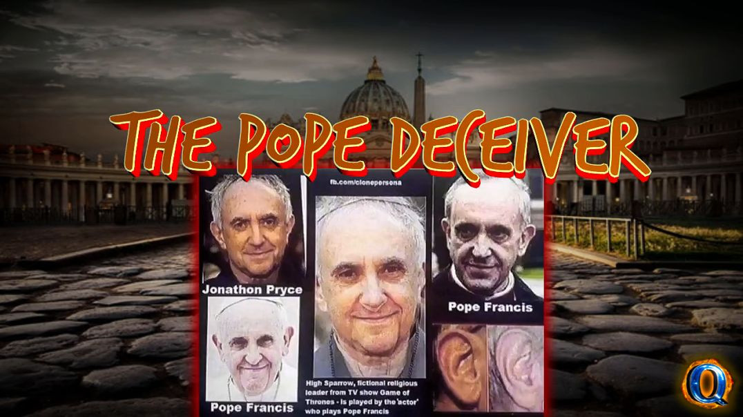 The Pope Deceiver is Jonathon Pryce Pretending to be Pope Francis