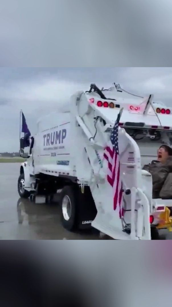 Trump Takes Out The Garbage